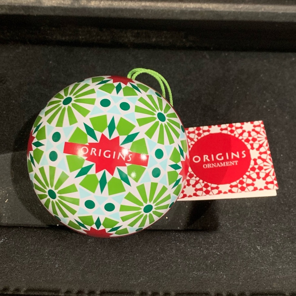 Origins Christmas Bauble Ornament Filled with Beauty Products Brand New